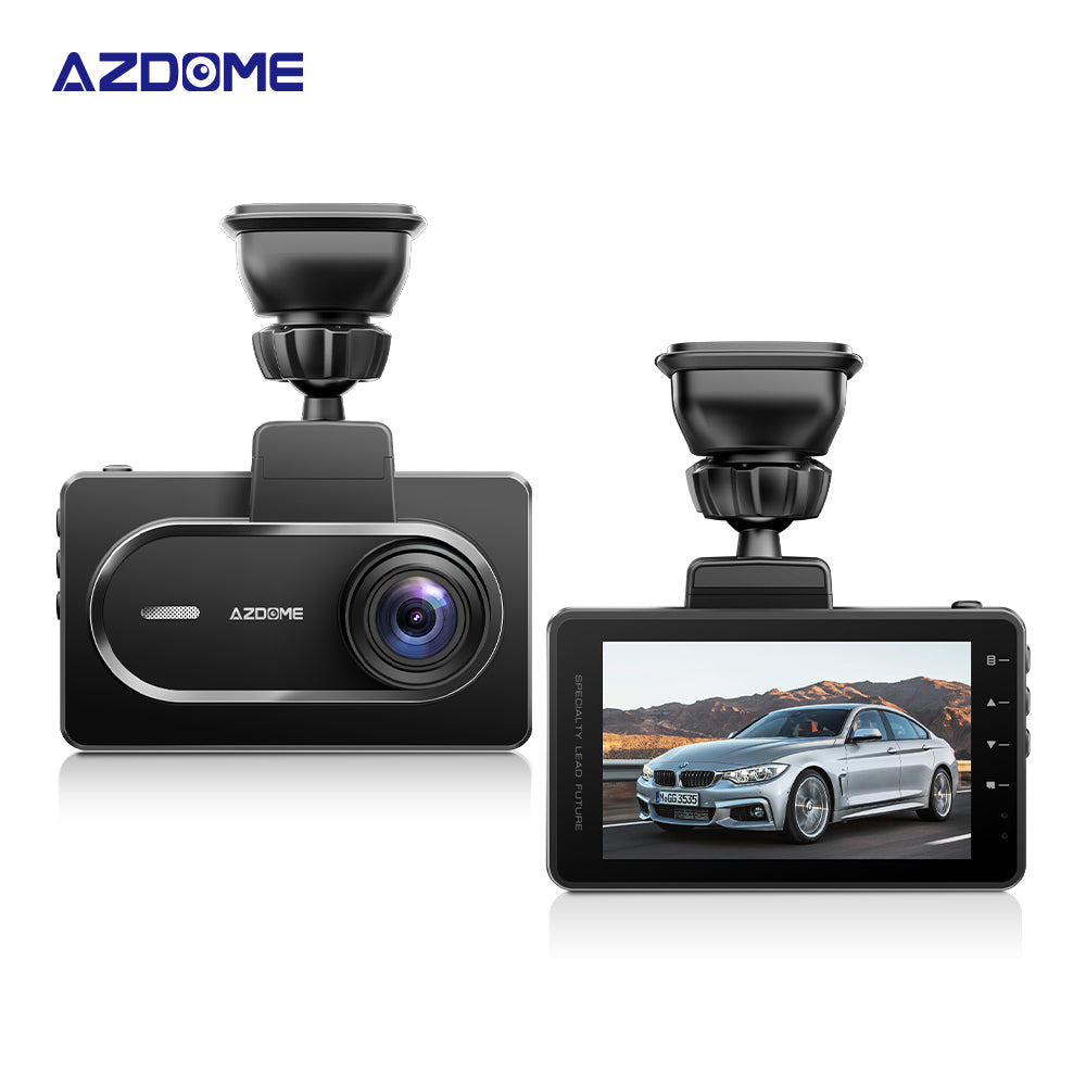 AZDOME M27, 2K Dash Cam, Built in WiFi, Dashboard Camera with QHD 2560x1440P,  with 3" Display, WDR, Night Vision, Parking Monitor, G-Sensor