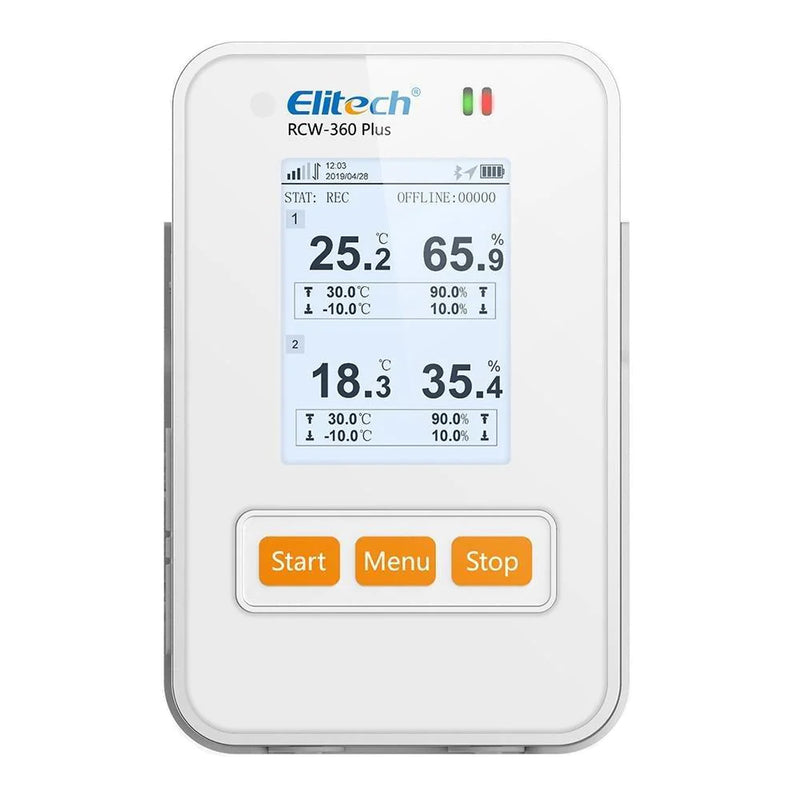 Elitech RCW-800 WiFi Digital Data Logger - Email, SMS, App Push