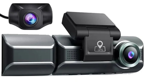 AZDOME M300 1296P Dash Cam WIFI English Voice Control Car DVR Mini Dashcam  Night Vision G-Sensor 24H Parking Monitor
