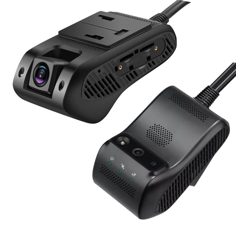 T2 Car DVR WiFi GPS Tracker 4G LTE Dash Cam Car Black Box Dual Camera with  Night Vision Car Camera Front and Inside Dual Lens Car Dash Camera Dashcam  - China Dash